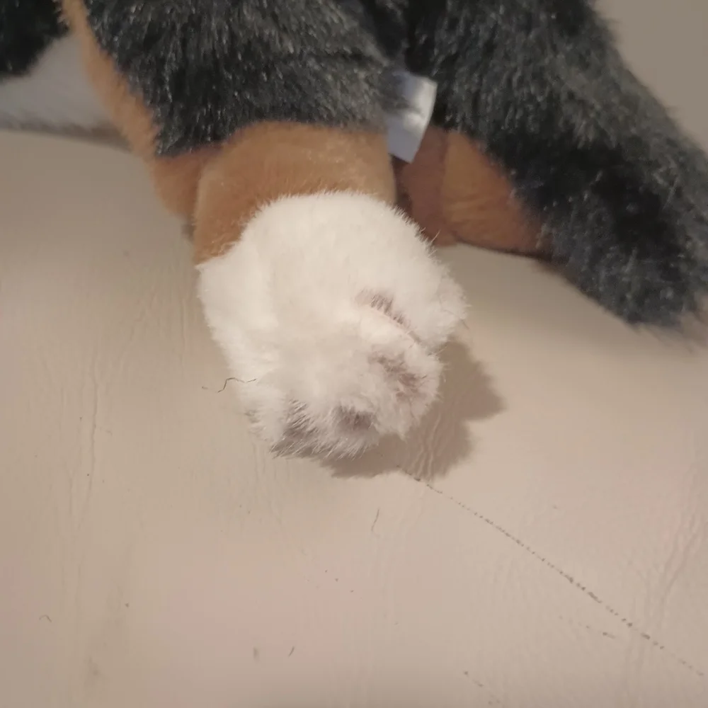 Vintage E & J  Classic Collection Bernese Mountain Dog Stuffed Plush M/L - Picture 8 of 16